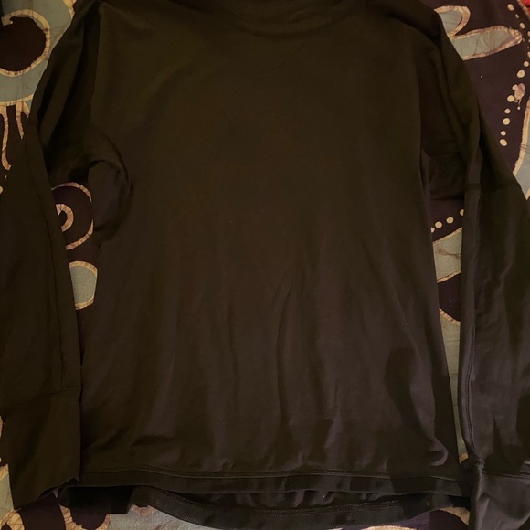 Lululemon Long-Sleeve Top with Mesh Bottom - Picture 1 of 4